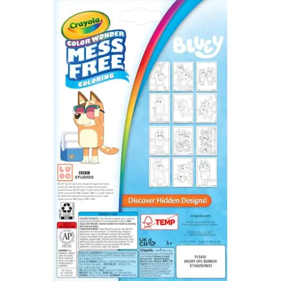 Crayola&reg; Color Wonder&trade; Bluey Mini Box Set {5}