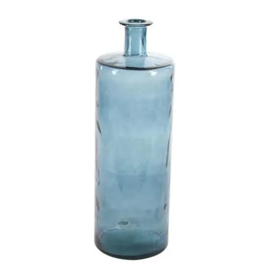 Charcoal Glass Coastal Vase {3}