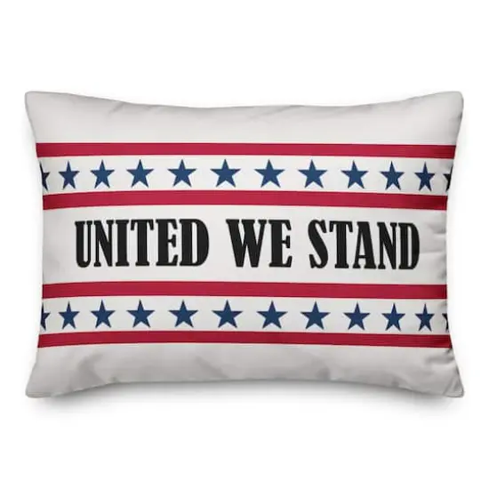 United We Stand Throw Pillow {1}