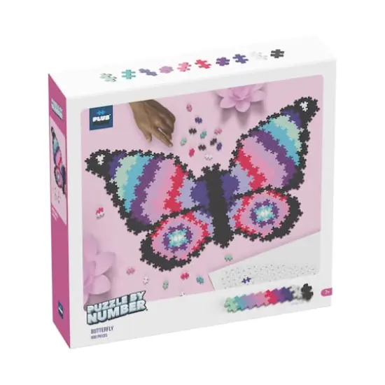 Puzzle By Number - Butterfly: 800 Pcs {1}