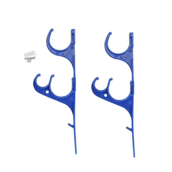 Pole & Vacuum Hose Poolside Hanging Hook Set {4}
