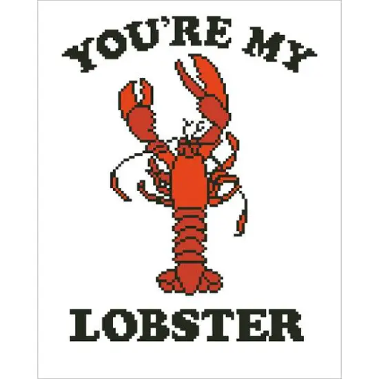 Camelot Dotz&reg; Intermediate You're My Lobster Diamond Painting Kit {4}
