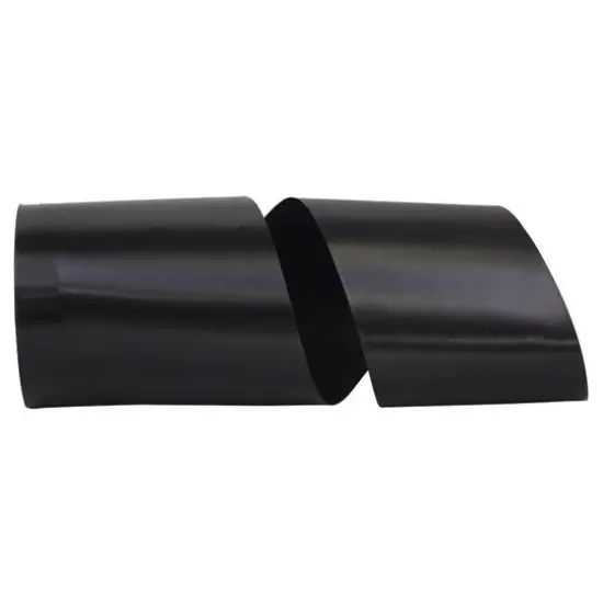 JAM Paper 4" x 55yd. Perfect Printer Satin Ribbon Black {1}