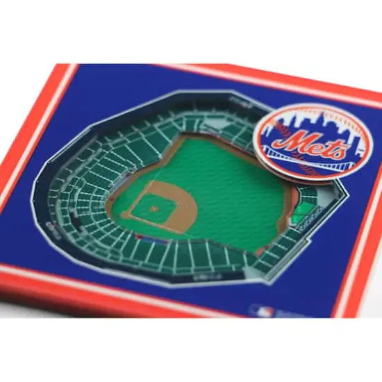 MLB 3D StadiumView Coasters New York Mets {5}