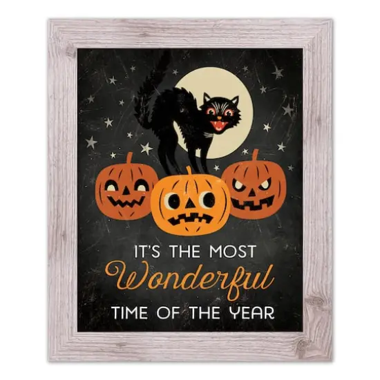 It's the Most Wonderful Time of the Year 16" x 20" Western White Framed Print {1}