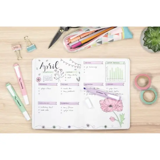 Stabilo&reg; Swing&reg; Cool 6 Color Pastel Highlighter Wallet Set {5}