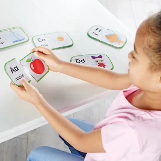 Learning Resources ABC Puzzle Cards {5}