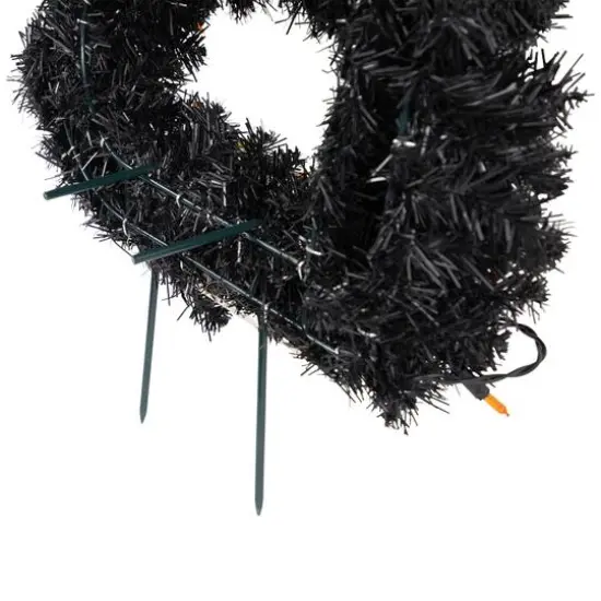 18" Lit Boo Sentiment Outdoor Halloween Sign {7}