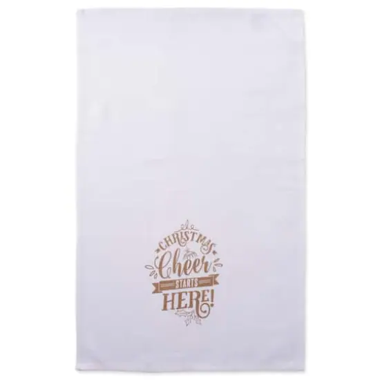 DII&reg; Assorted Christmas Cheer Dishtowel Set {4}