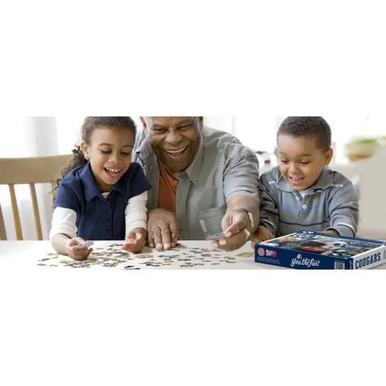 College Team Retro Series 500 Piece Puzzle BYU Cougars {4}