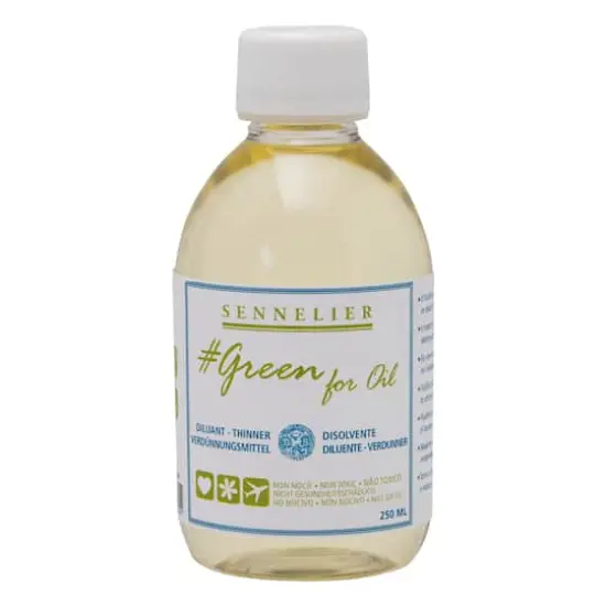 Sennelier Green for Oil Thinner, 250mL {1}