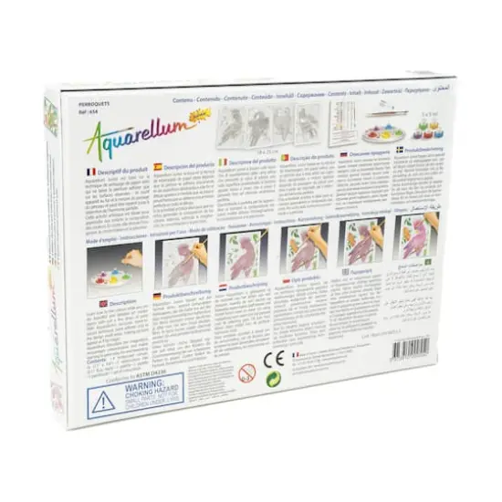 Aquarellum Junior - Parrots {3}