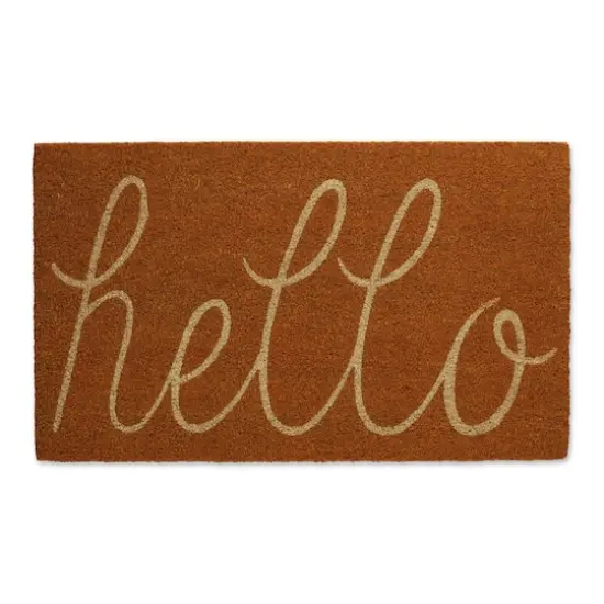 DII&reg; Hello Doormat Pumpkin Spice {1}