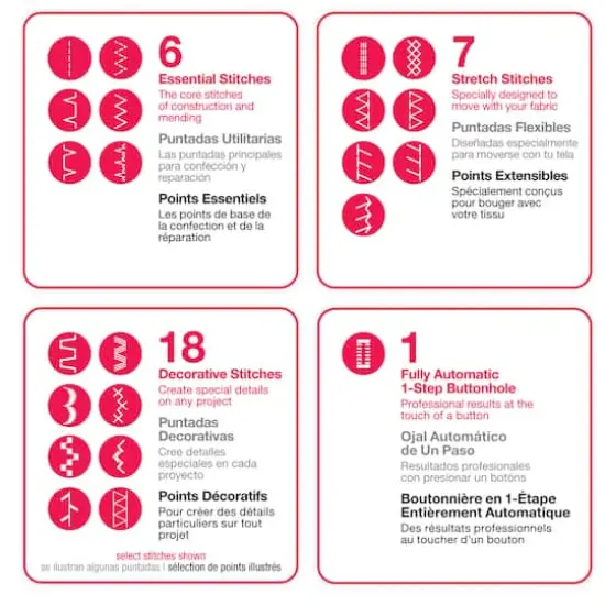 SINGER&reg; HD4432 Black Heavy Duty Sewing Machine {11}