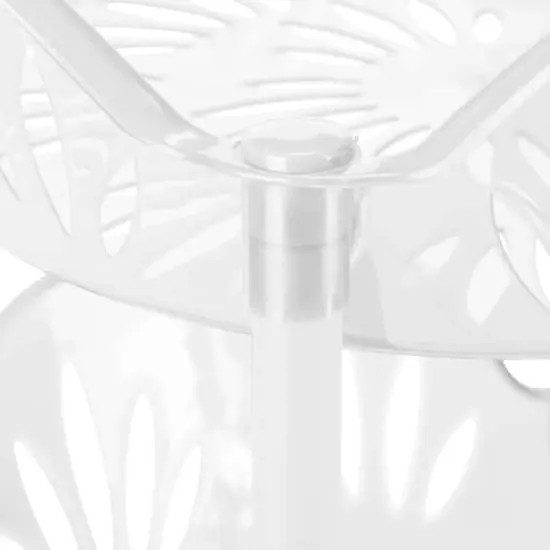 Kitchen Details White 4-Tier Large Basket Shelf {6}