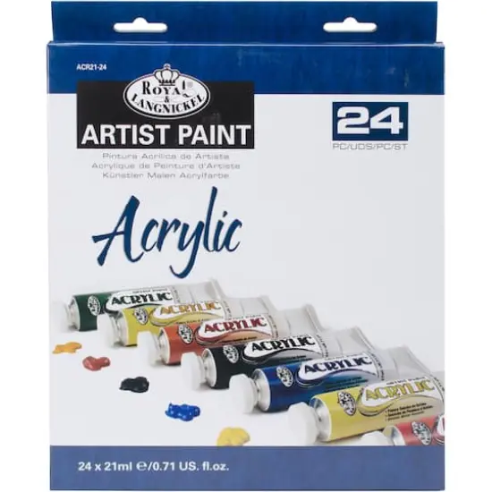 Royal & Langnickel&reg; 24 Color Acrylic Paint Set {3}