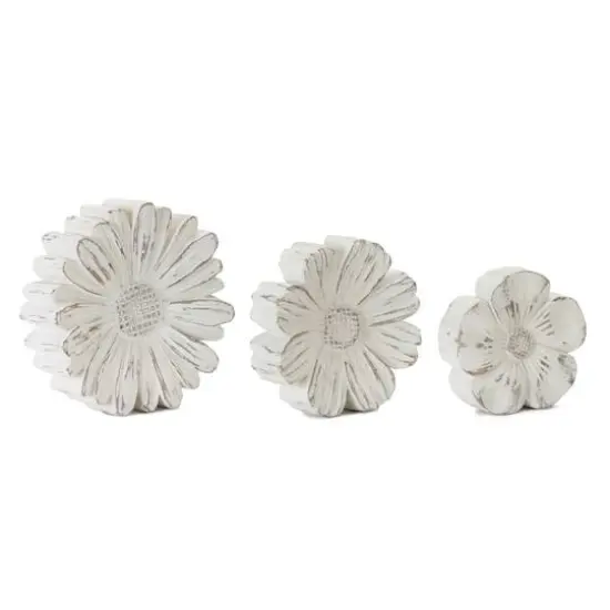 Flower Accent Set, 5", 6" & 7" {1}
