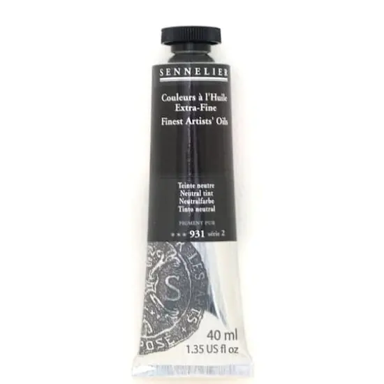 Sennelier Artists' Oil Color, 40mL 931 Neutral Tint S2 {1}