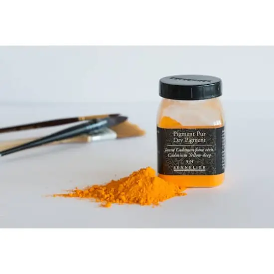 Sennelier Dry Pigment 533 Cadmium Yellow Deep {4}
