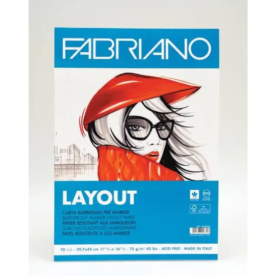 Fabriano&reg; Layout Marker Pad, 11.75'' x 16.5'' {1}