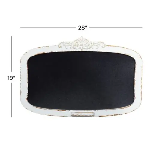 Cream Vintage Wood Wall Decor, 19" x 28" {8}