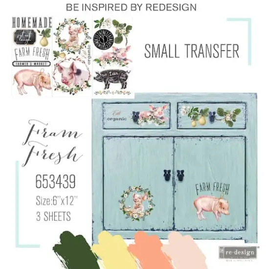 Prima&reg; Re-Design&reg; Farm Fresh D&eacute;cor Transfers {1}