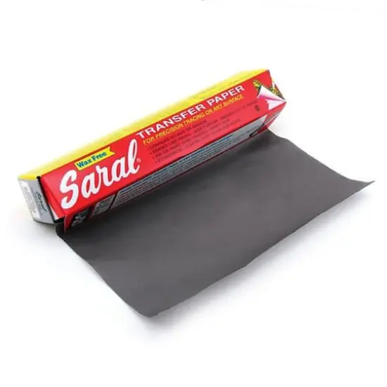 Saral&reg; 12" x 12ft. Transfer Paper Roll Graphite Black {1}