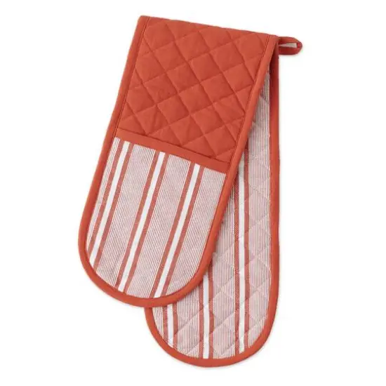 DII&reg; Chef Stripe Double Oven Mitt Spice {5}