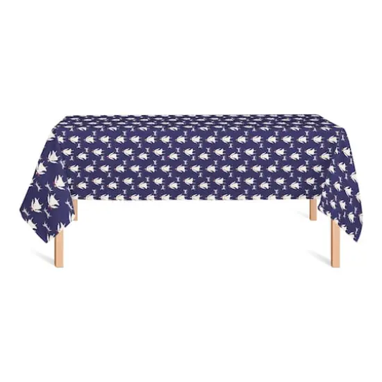 French Woman & Dog Tablecloth {3}