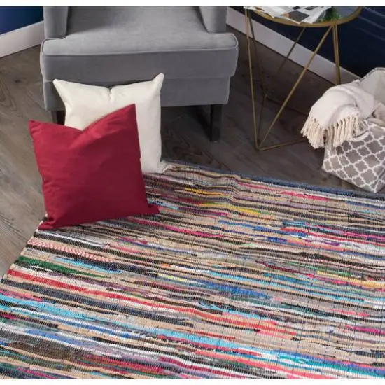 DII&reg; Multicolor Rag Rug, 2.25ft. x 6ft. {9}
