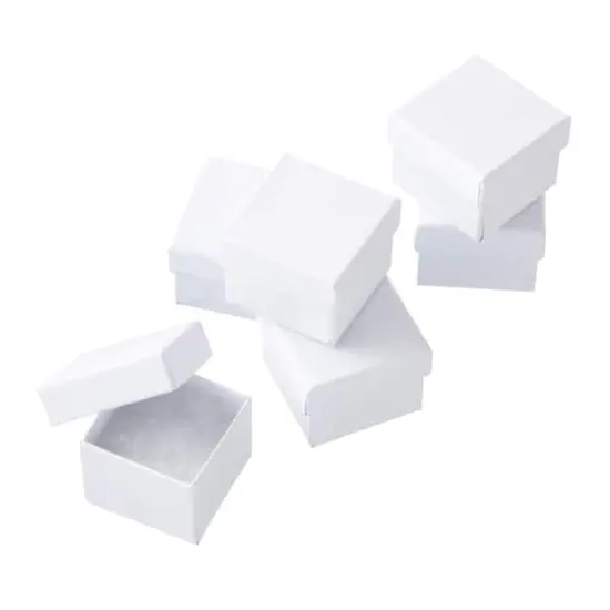 White Ring Boxes by Bead Landing&trade; {4}