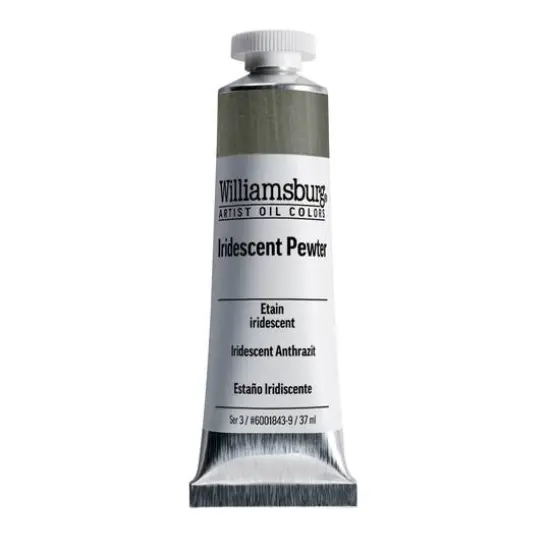 Williamsburg&reg; Artist Oil Colors, 37mL Iridescent Pewter {1}
