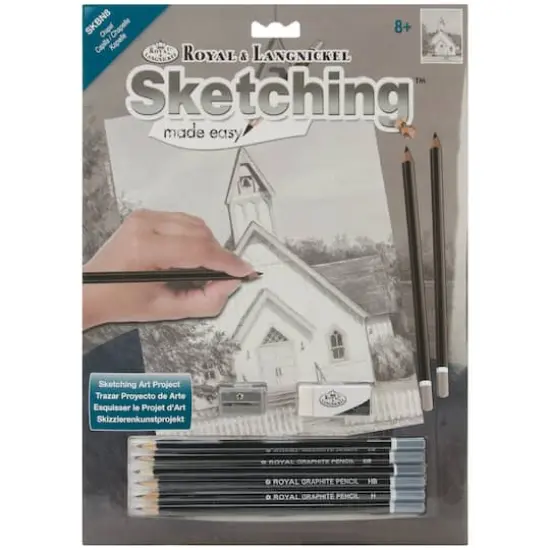 Royal & Langnickel&reg; Sketching Made Easy&trade; Chapel Kit {1}