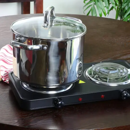 Oster Adenmore 8qt. Stainless Steel Stock Pot With Tempered Glass Lid {4}