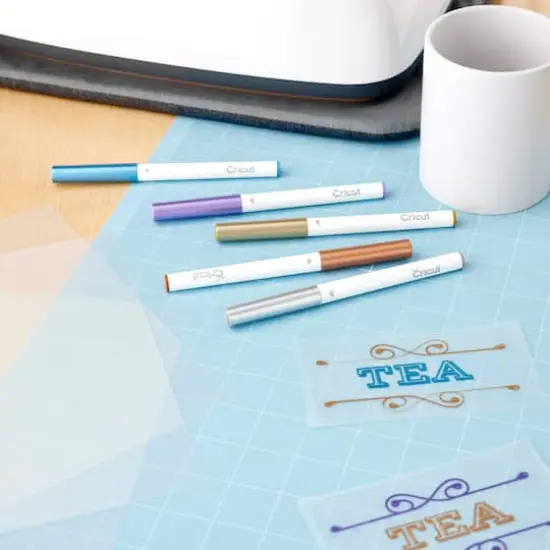 Cricut&reg; Metallic Med Point Pen Set, 5 Pieces {3}