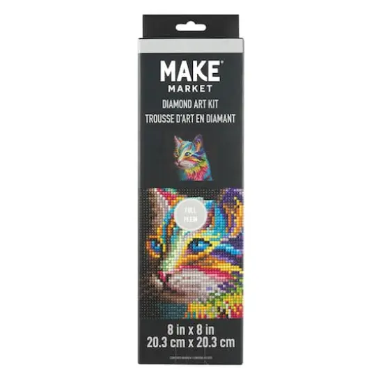 Rainbow Cat Painting Diamond Art by Make Market&reg; {4}