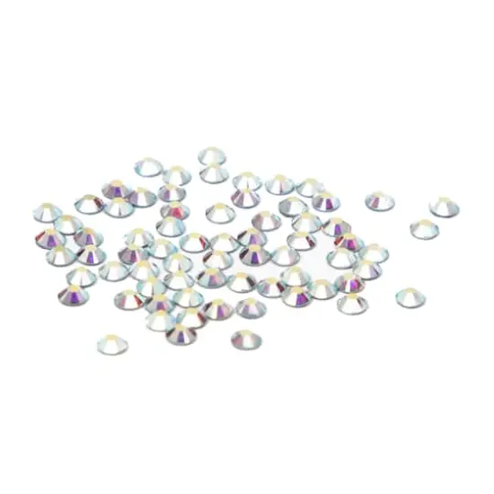 SS10 Round Hotfix Austrian Crystals by Bead Landing™, 70ct. Crystal Aurora Borealis {1}