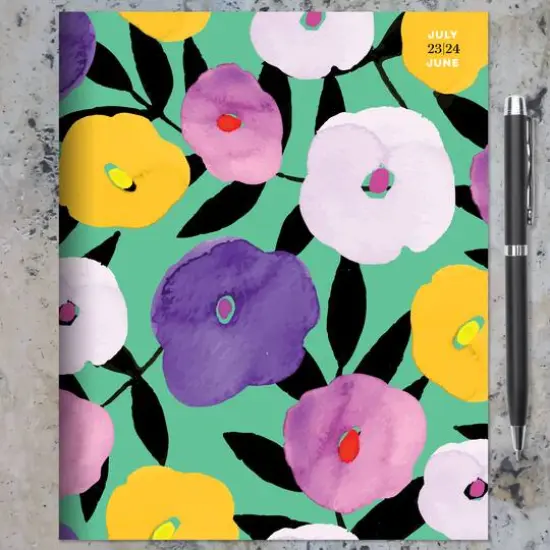 TF Publishing 2023-2024 Big Blooms Medium Monthly Planner {5}