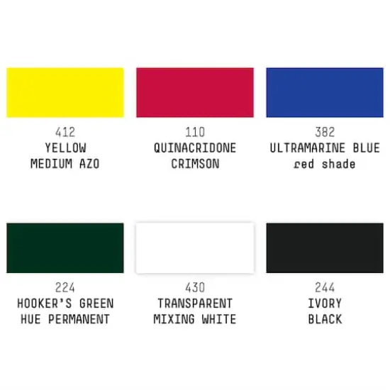 Liquitex&reg; Soft Body Acrylic Mixing Set {4}