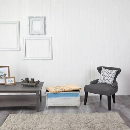 Ocean Breeze Storage Boxes, Bench and Seating Set {7}