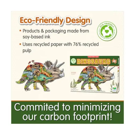 Wildlife World Puzzle - Dinosaurs: 200 Pcs {7}