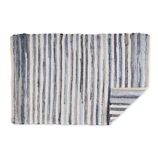 DII&reg; Multi Denim Rag Rug, 2ft. x 3ft. {4}