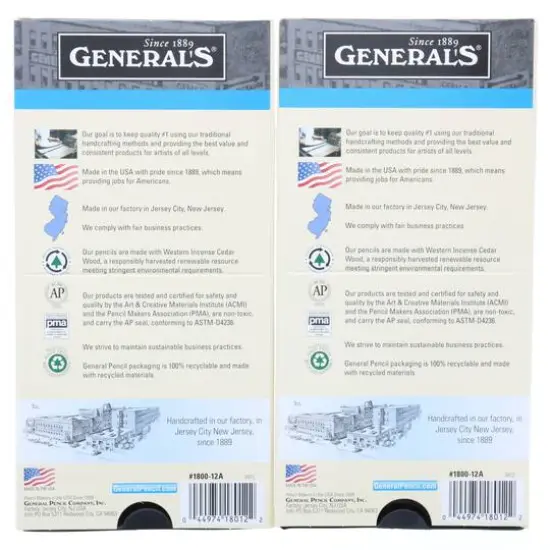 General's&reg; Color-Tex&reg; 24 Color Pencil Set {3}