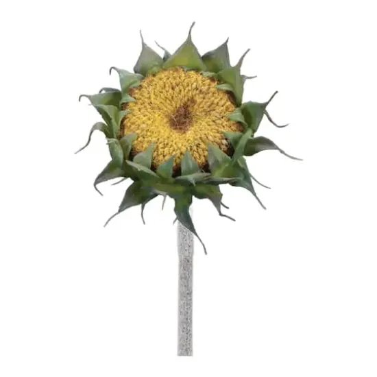 23.75" Yellow Sunflower Stem, 6ct. {3}