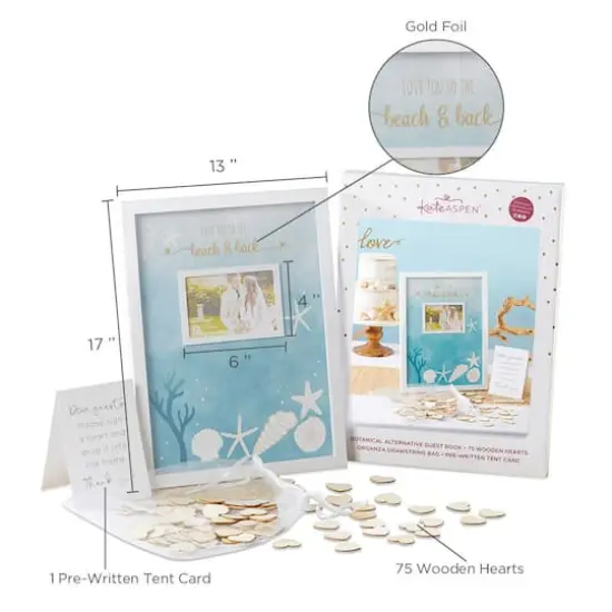 Kate Aspen&reg; Beach Party Guest Book Alternative {7}