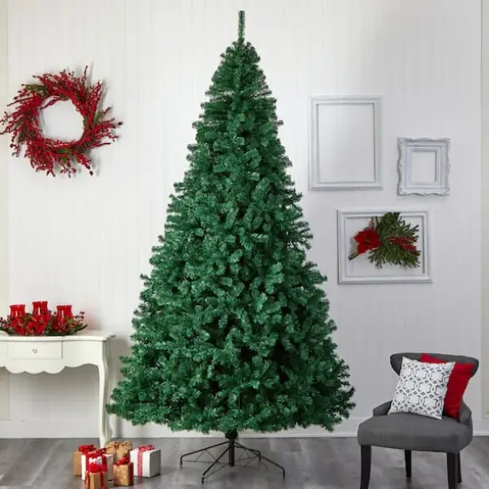 10ft. Pre-Lit Northern Tip Artificial Christmas Tree, Clear LED Lights {9}