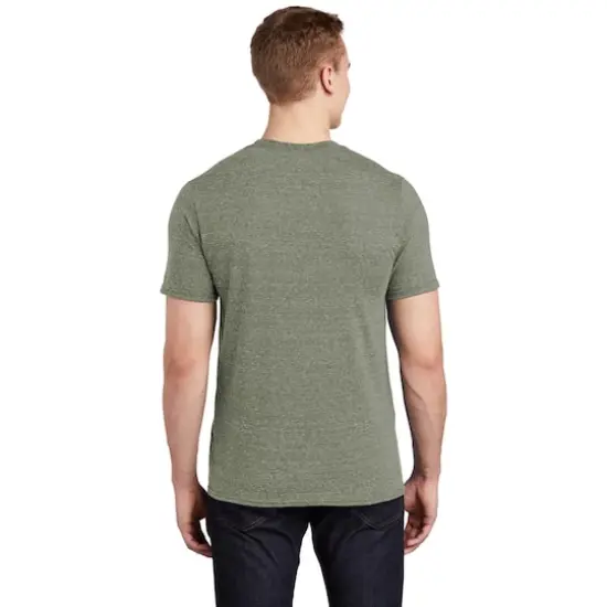 JERZEES&reg; Snow Heather Jersey T-Shirt Military Green {5}