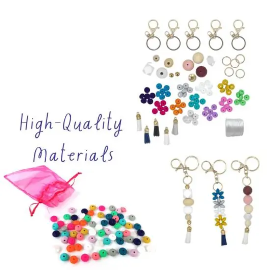 Kids Crafts Make & Sell Keychain Crafting Business Entrepreneur Starter Kit {4}