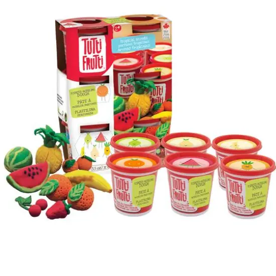 Tutti Frutti&reg; Tropical Scented Modeling Dough Tubs {3}