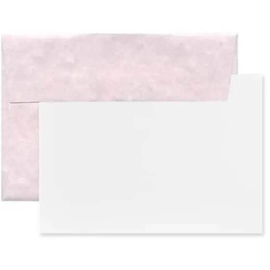 JAM Paper A1 Orchid Parchment Personal Stationery Set {1}
